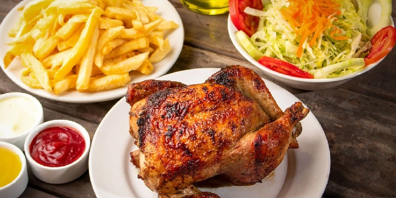 saludable pollo a la brasa horneado saludable pollo a la brasa horneado