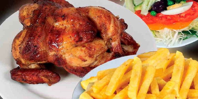 pollo a la brasa marinado con cerveza