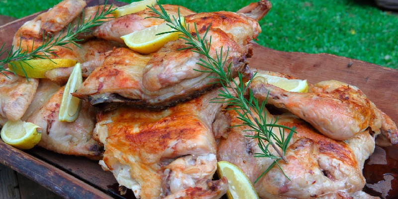 recetas con el pollo a brasa