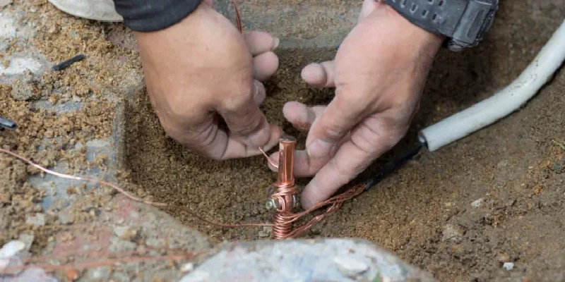 pozo a tierra a la instalación eléctrica conectar