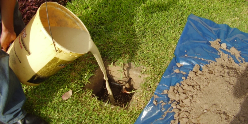 qué materiales necesito para un pozo a tierra