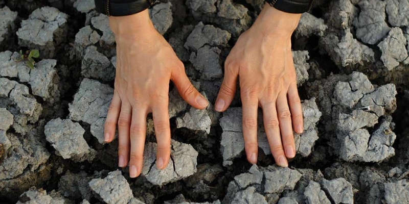 la sequía al rendimiento pozo a tierra