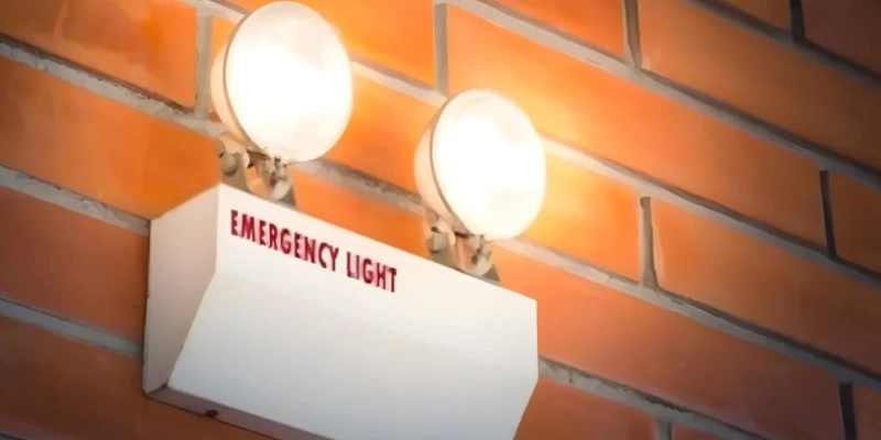 componentes sistema de luces de emergencia