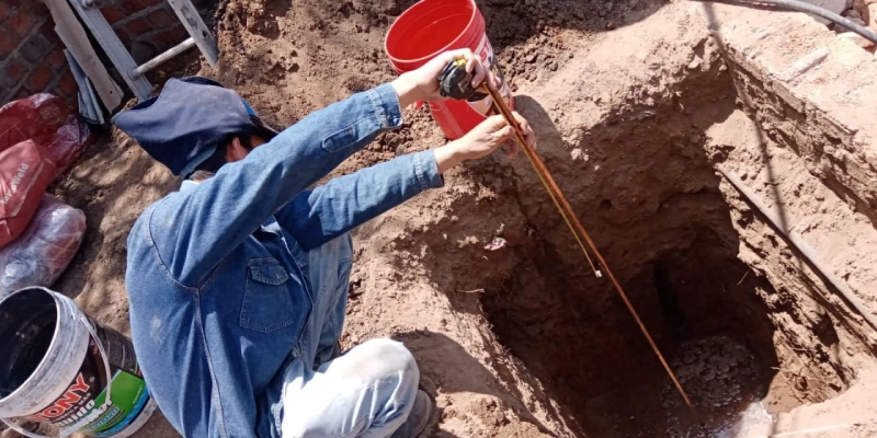 tipos de electrodos instalación en sector de construcción