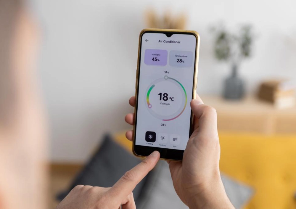 aire acondicionado manejar desde el movil