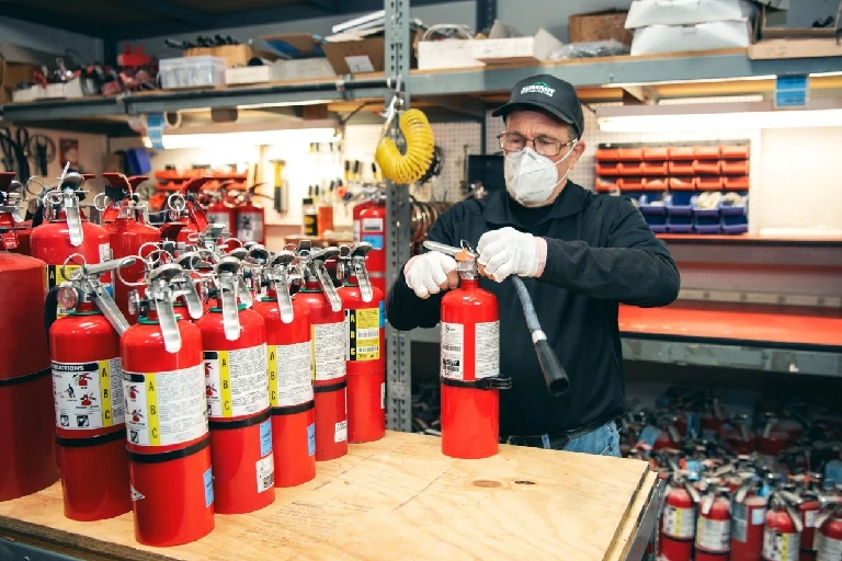 mantenimiento de extintores pqs