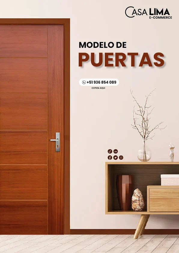 portada de catalogo de puertas