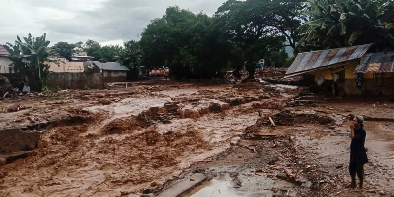 pozo a tierra durante períodos de inundaciones