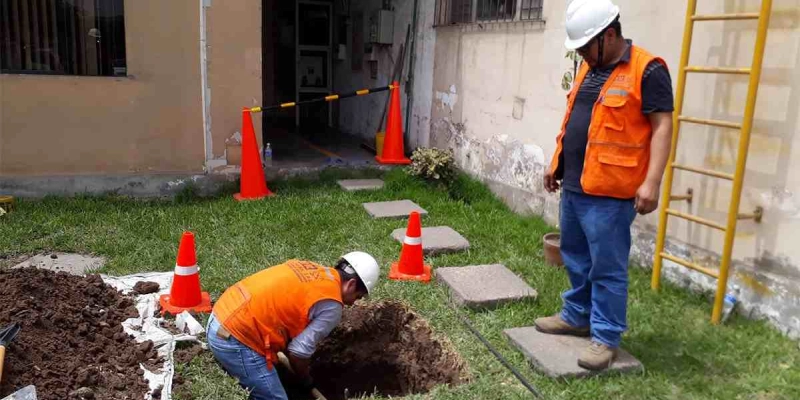 instalación pozo a tierra realizar