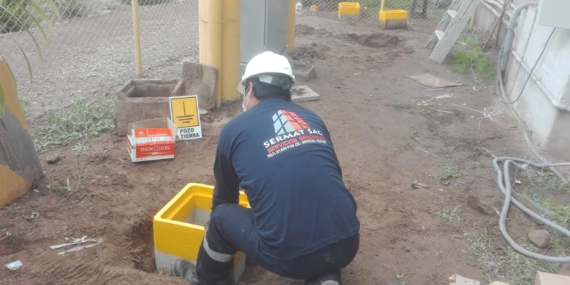 pozos a tierra para edificios e industrias