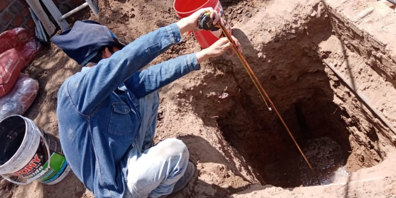 pozo a tierra proceso de inspección