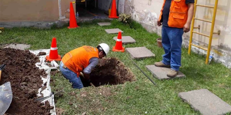 pozo a tierra instalación