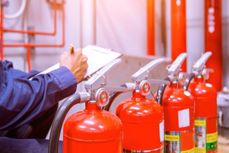 recarga de extintores pqs