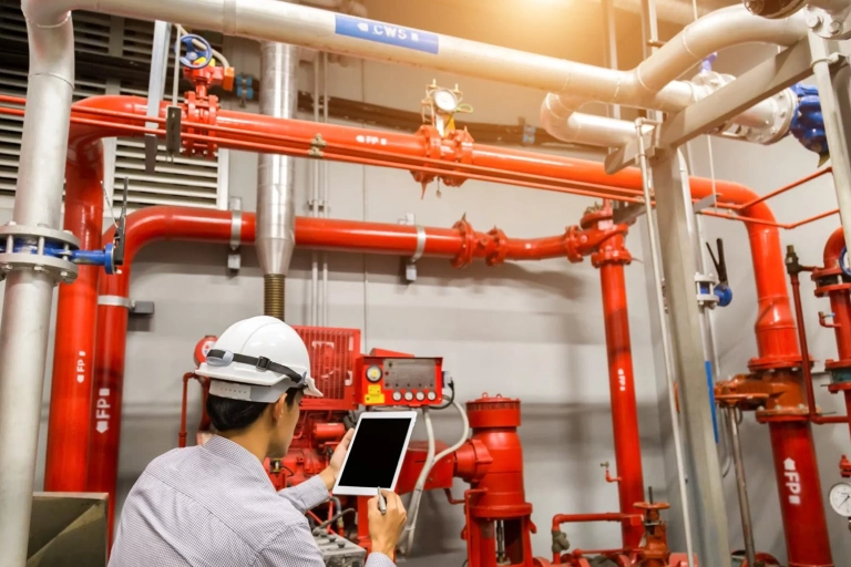 sistema contra incendios servicio