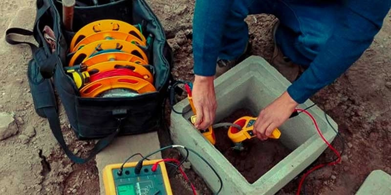 instalación pozo a tierra tipos de terrenos