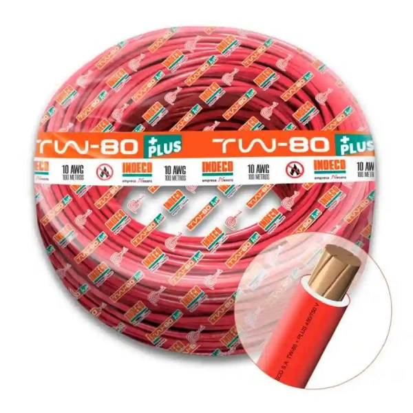 cable-aislado-con-pvc-10awg-rojo