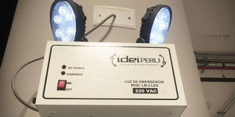 cómo luces de emergencia pueden salvar vidas