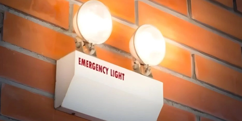 qué componentes conforman luz de emergencia