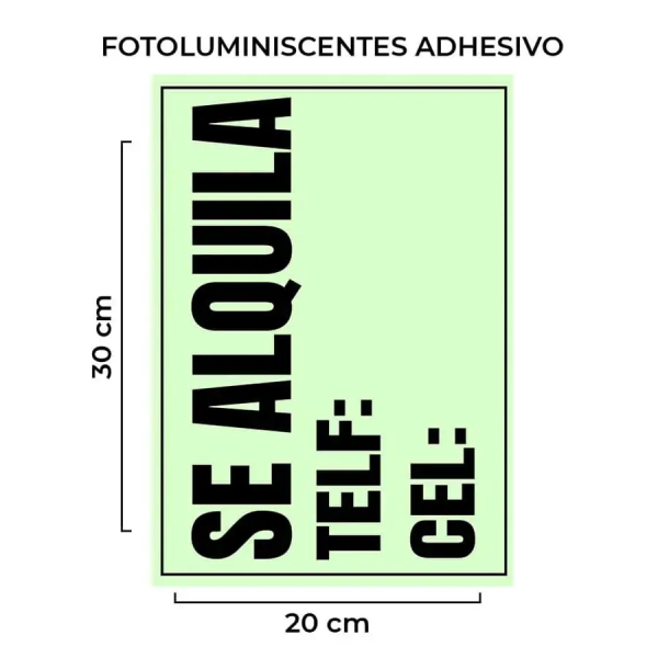 senal-se-alquila-fotoluminiscente