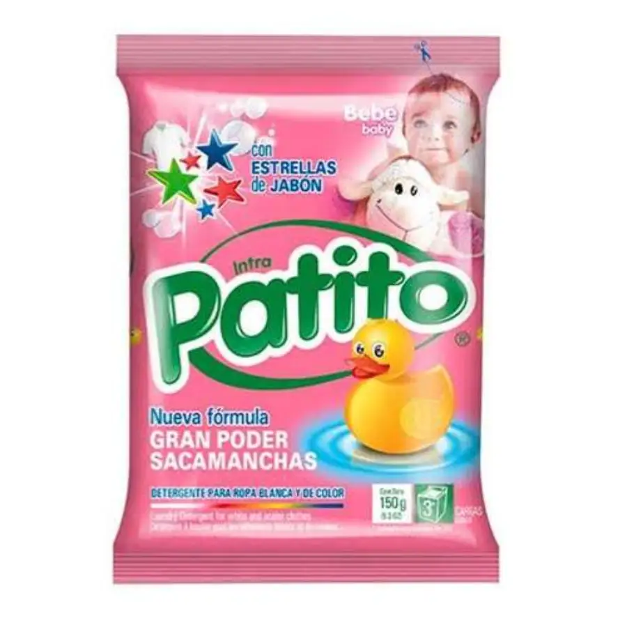 detergente patito 140 gr bebe