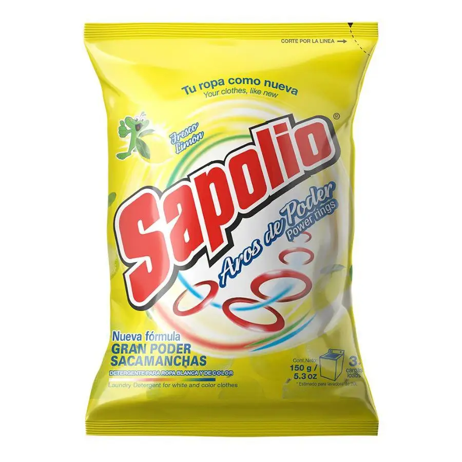 detergente sapolio 150 g limon