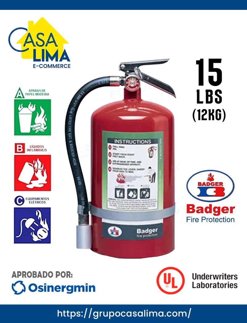 Venta y Recarga de EXTINTORES BADGER Venta y Recarga de EXTINTORES BADGER