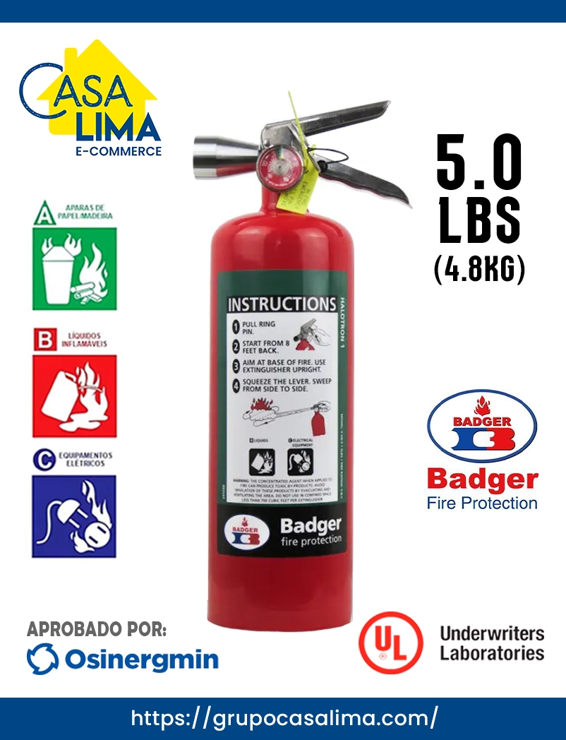 Venta y Recarga de EXTINTORES BADGER Venta y Recarga de EXTINTORES BADGER