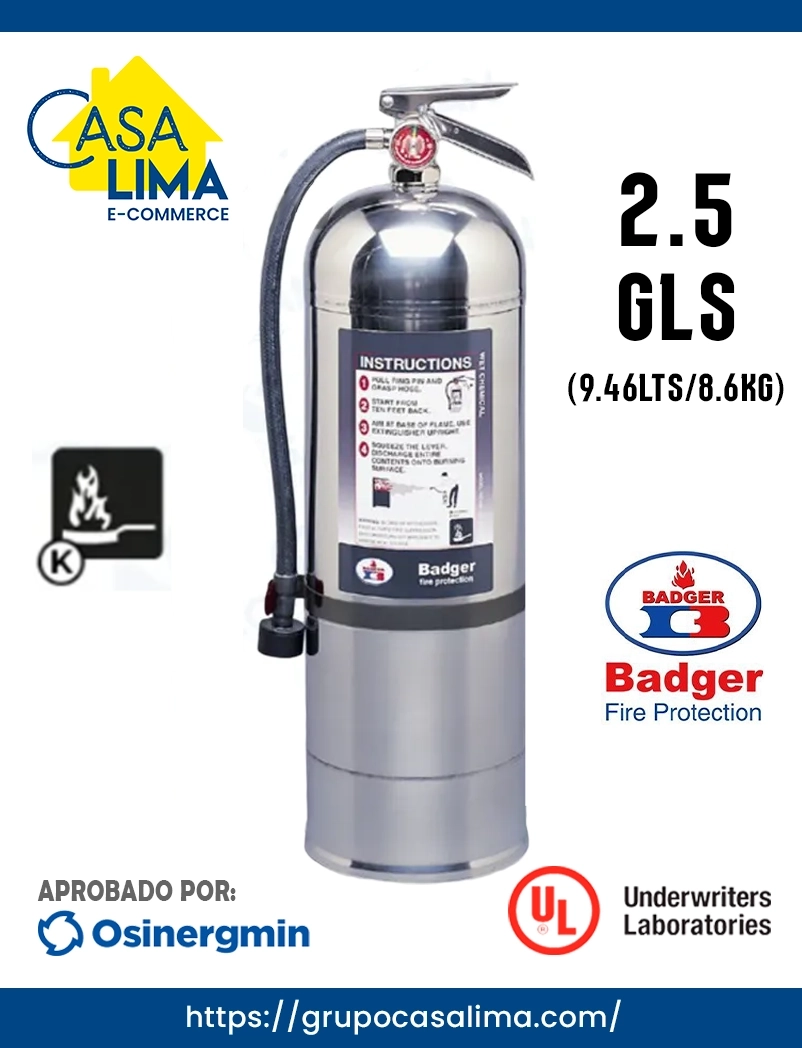 Venta y Recarga de EXTINTORES BADGER Venta y Recarga de EXTINTORES BADGER