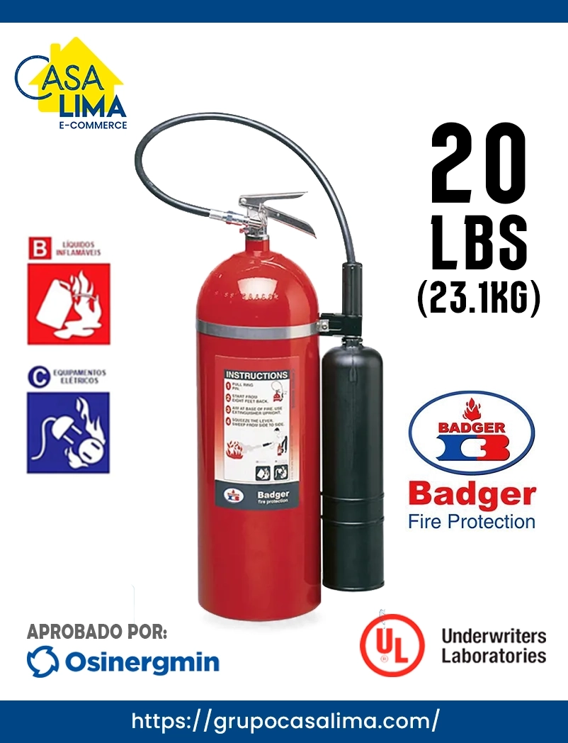 Venta y Recarga de EXTINTORES BADGER Venta y Recarga de EXTINTORES BADGER