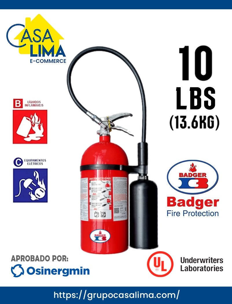 Venta y Recarga de EXTINTORES BADGER Venta y Recarga de EXTINTORES BADGER