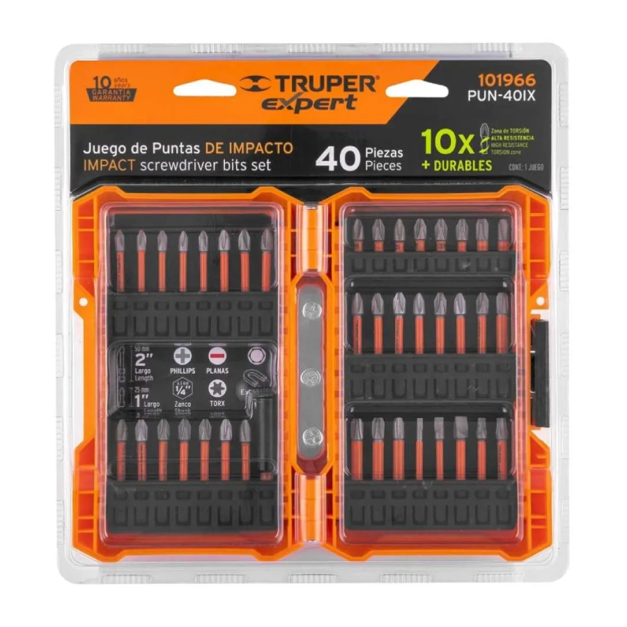 juego de puntas truper 101966