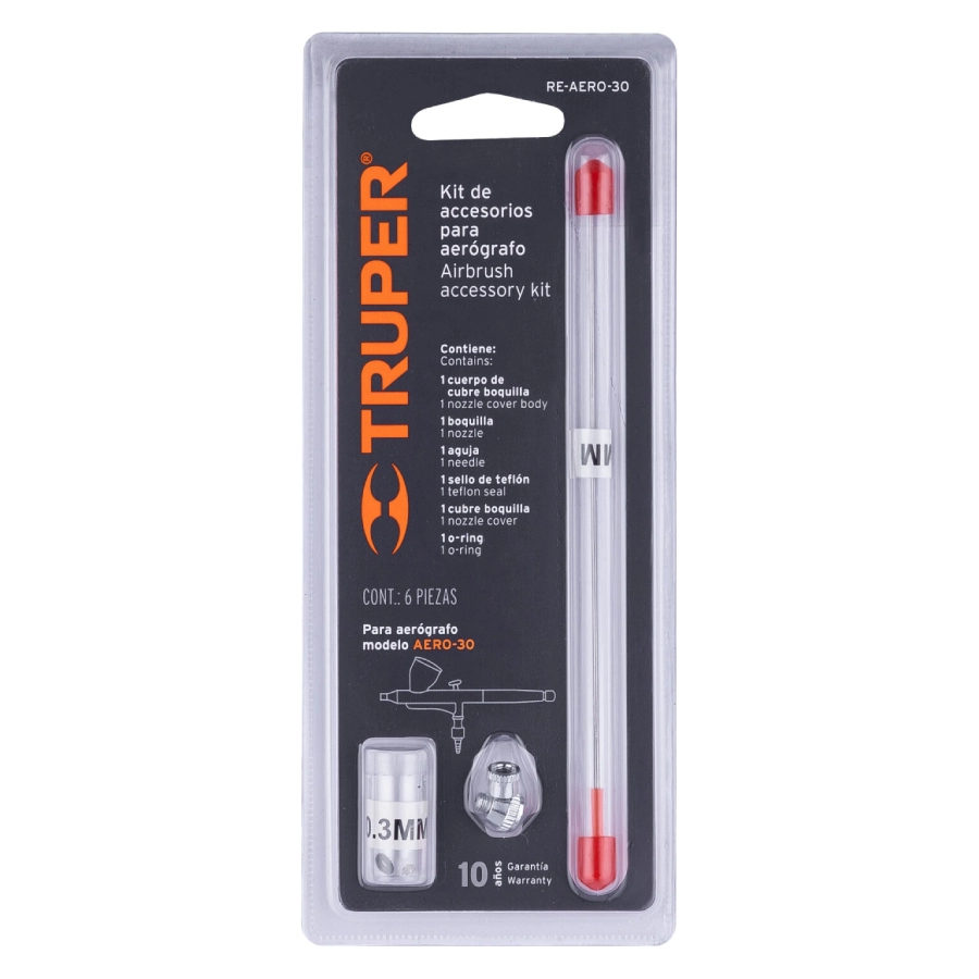 kit de accesorios para aerografo 100186
