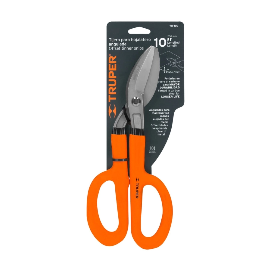 tijera para hojalatero angulada 18523