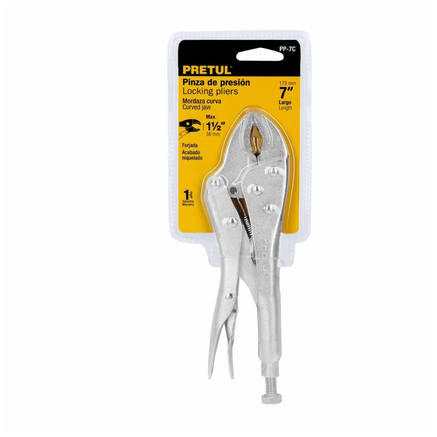 alicate de presion curvo 22701