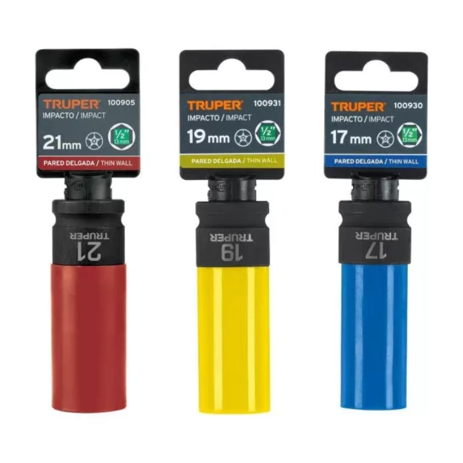 dado impacto tubular mm