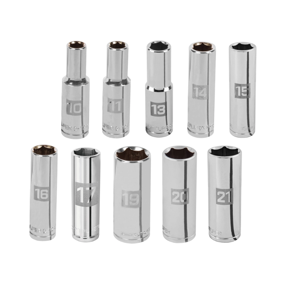 dados tubulares hexagonales