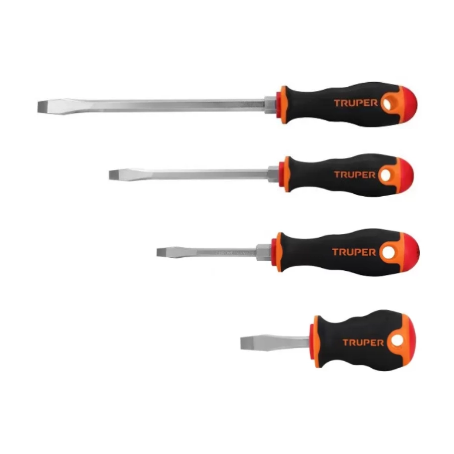 desarmador plano truper