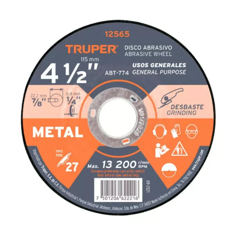 disco abrasivo 12565
