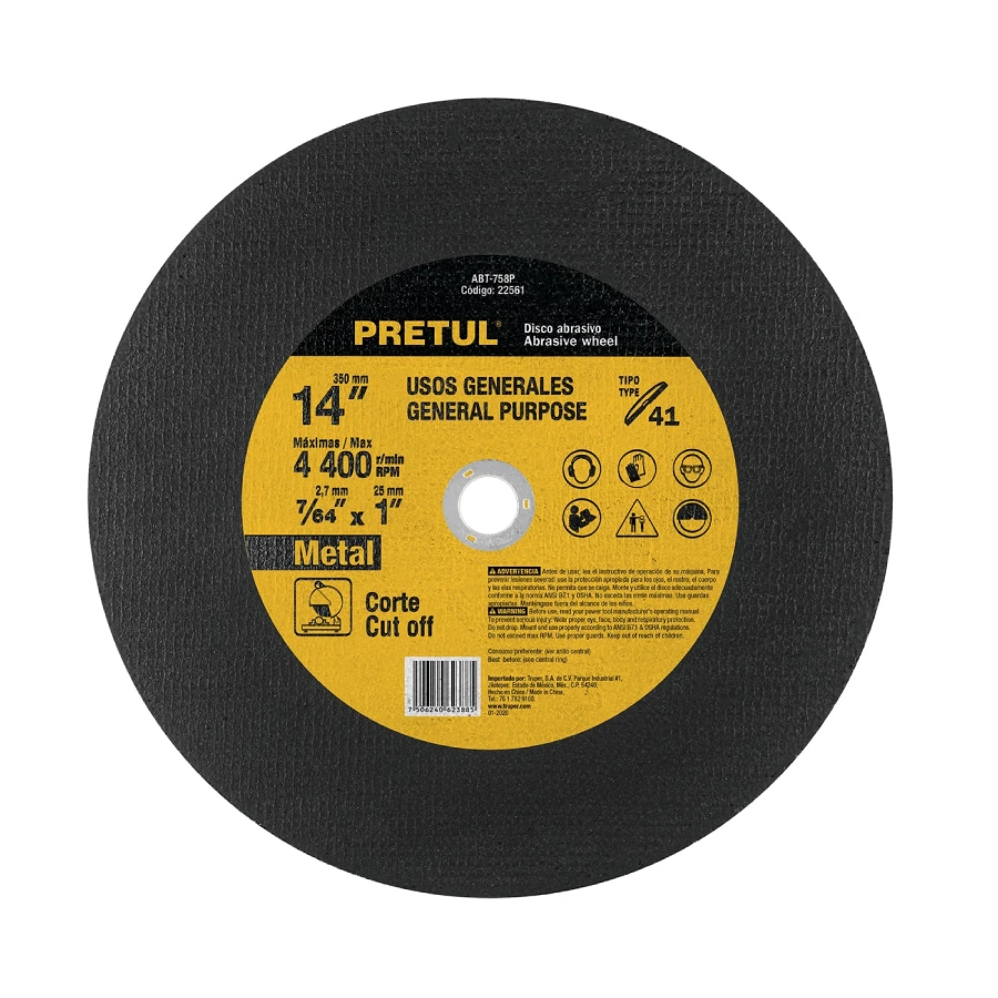 disco abrasivo 22561