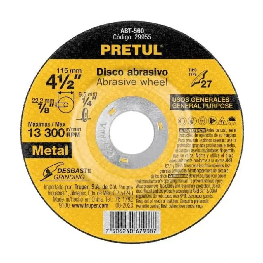 disco abrasivo 29955