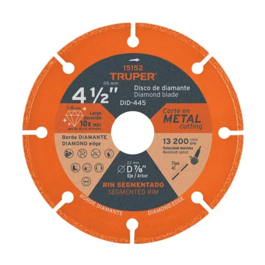 disco diamantado 15152