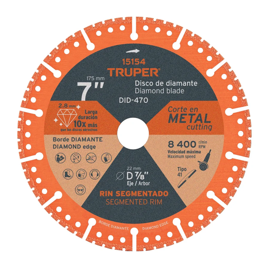 disco diamantado 15154