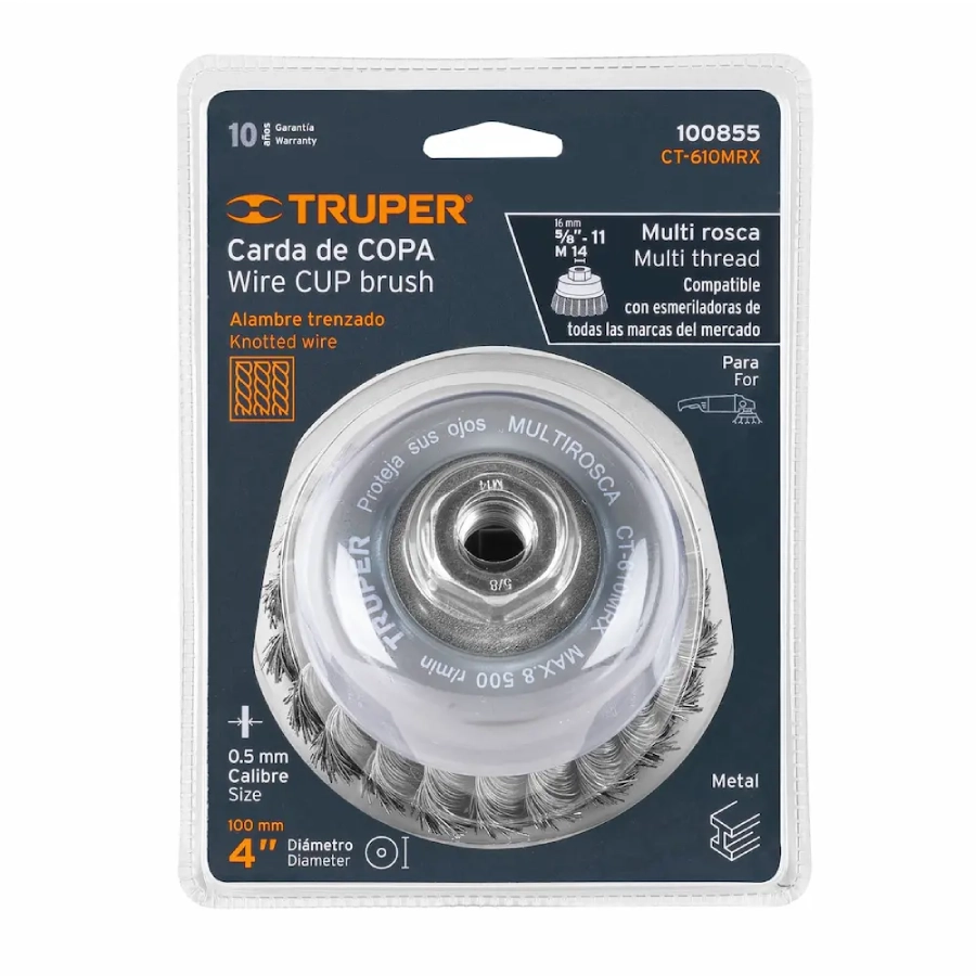 escobilla tipo copa 100855