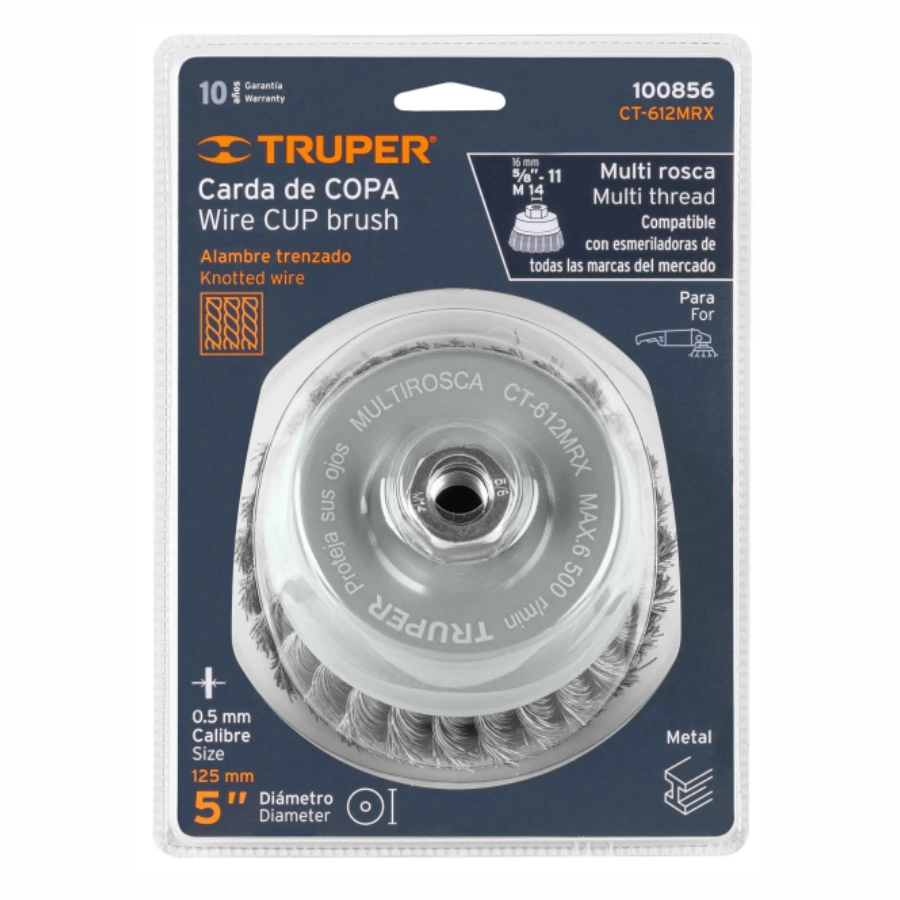 escobilla tipo copa 100856