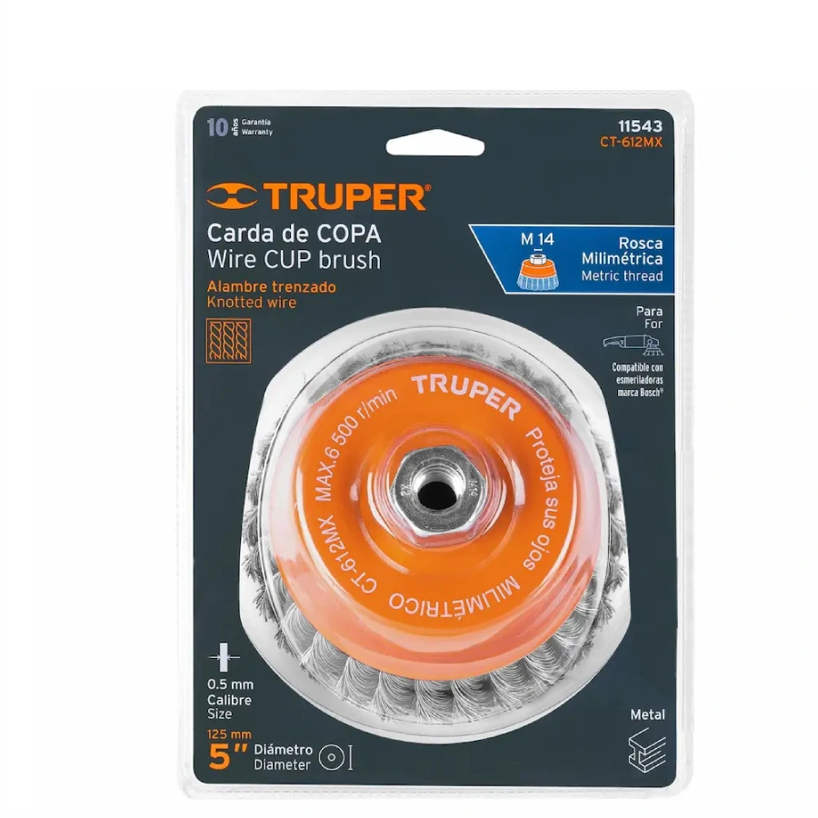 escobilla tipo copa 11543