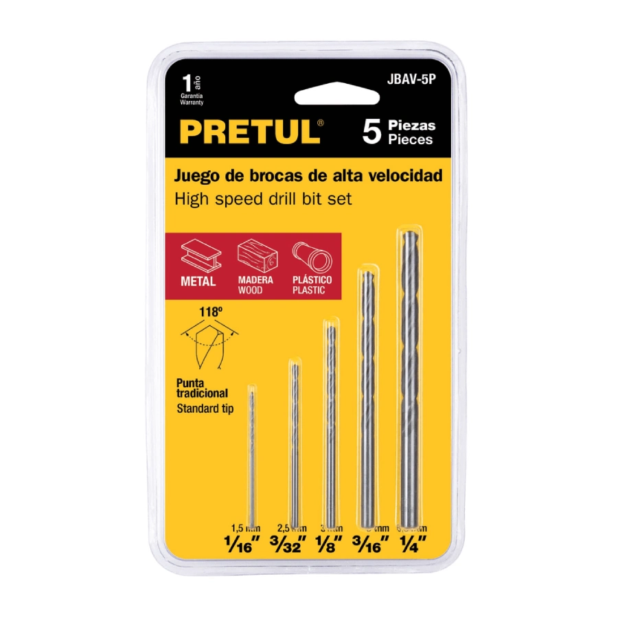 juego 5 brocas 20703