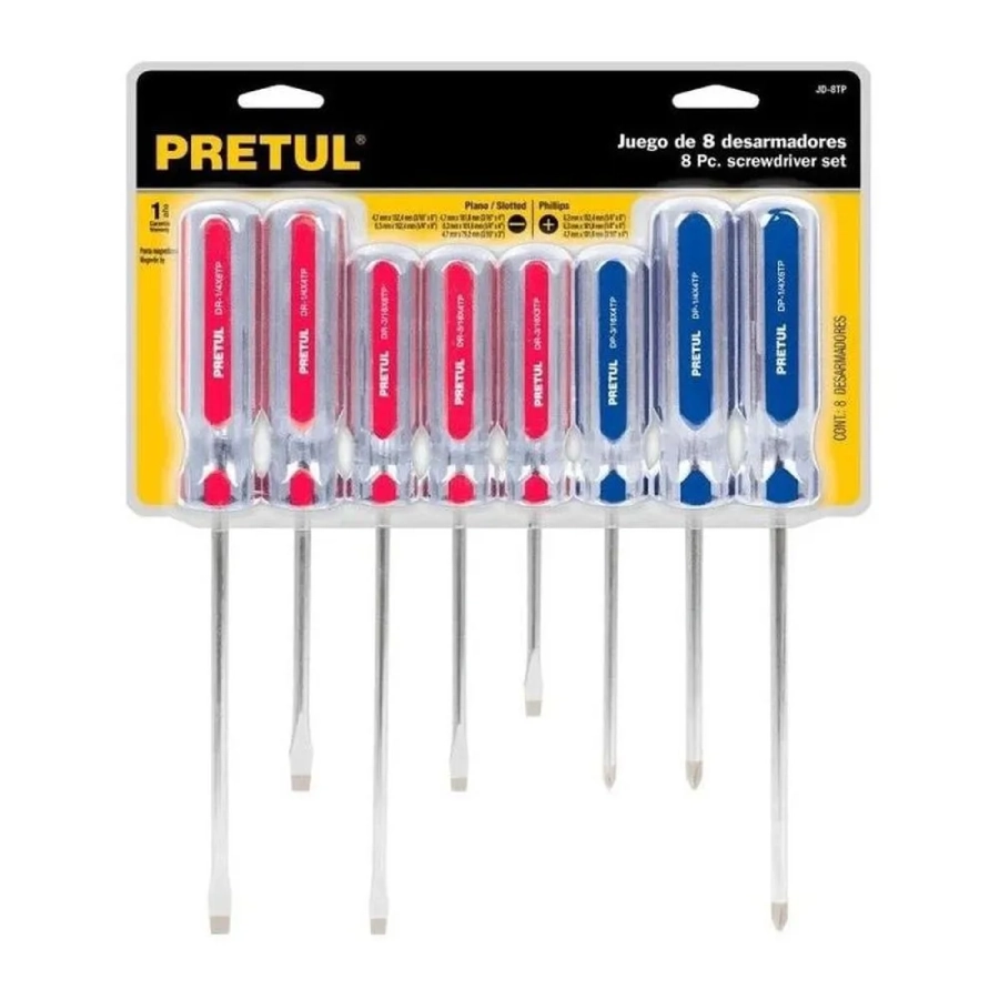 juego 8 desarmadores 20213