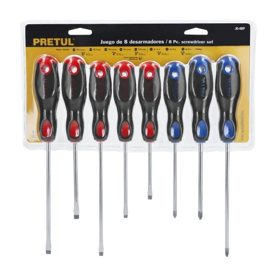 juego 8 desarmadores 20219