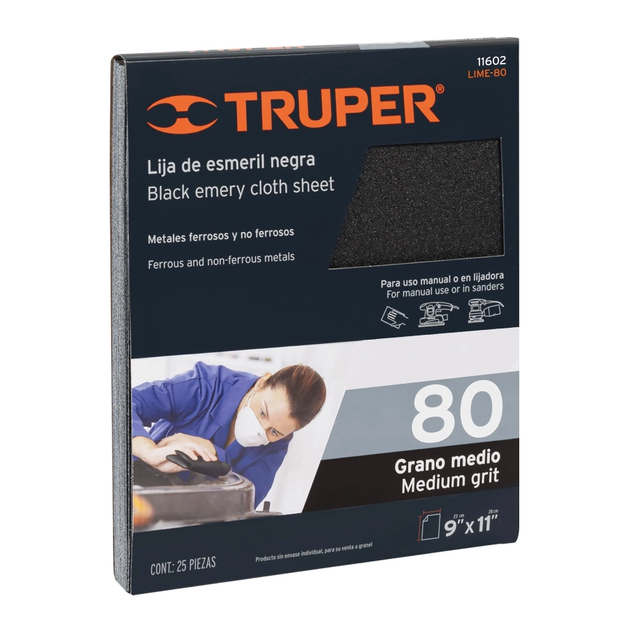 lija de esmeril 11602