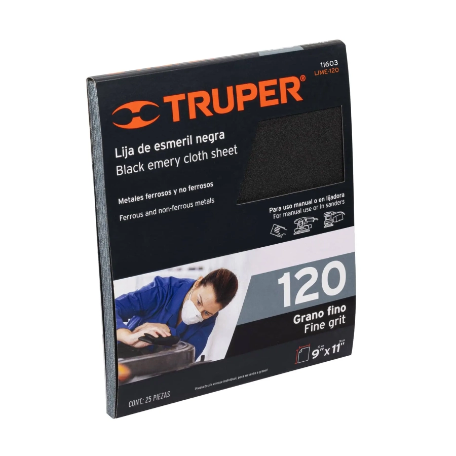 lija de esmeril 11603